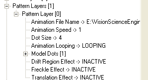 Setting the Animation File Name on the Pattern Layer